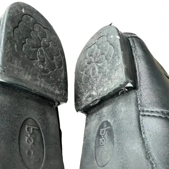 B.o.c Suree women’s black loafers slip on leather flats comfort shoe size 8.5 - Picture 3 of 9